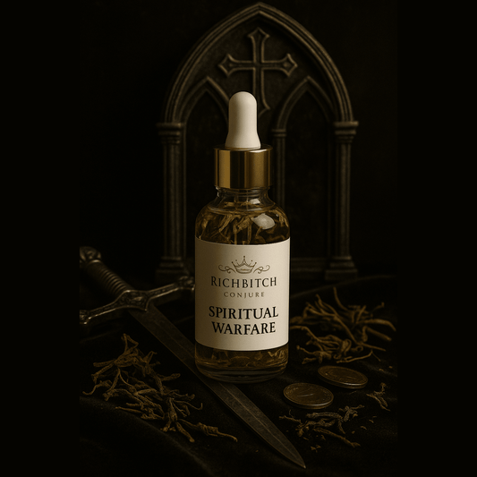 Spiritual Warfare Ritual Oil | Grounding & Resilience Ritual Oil