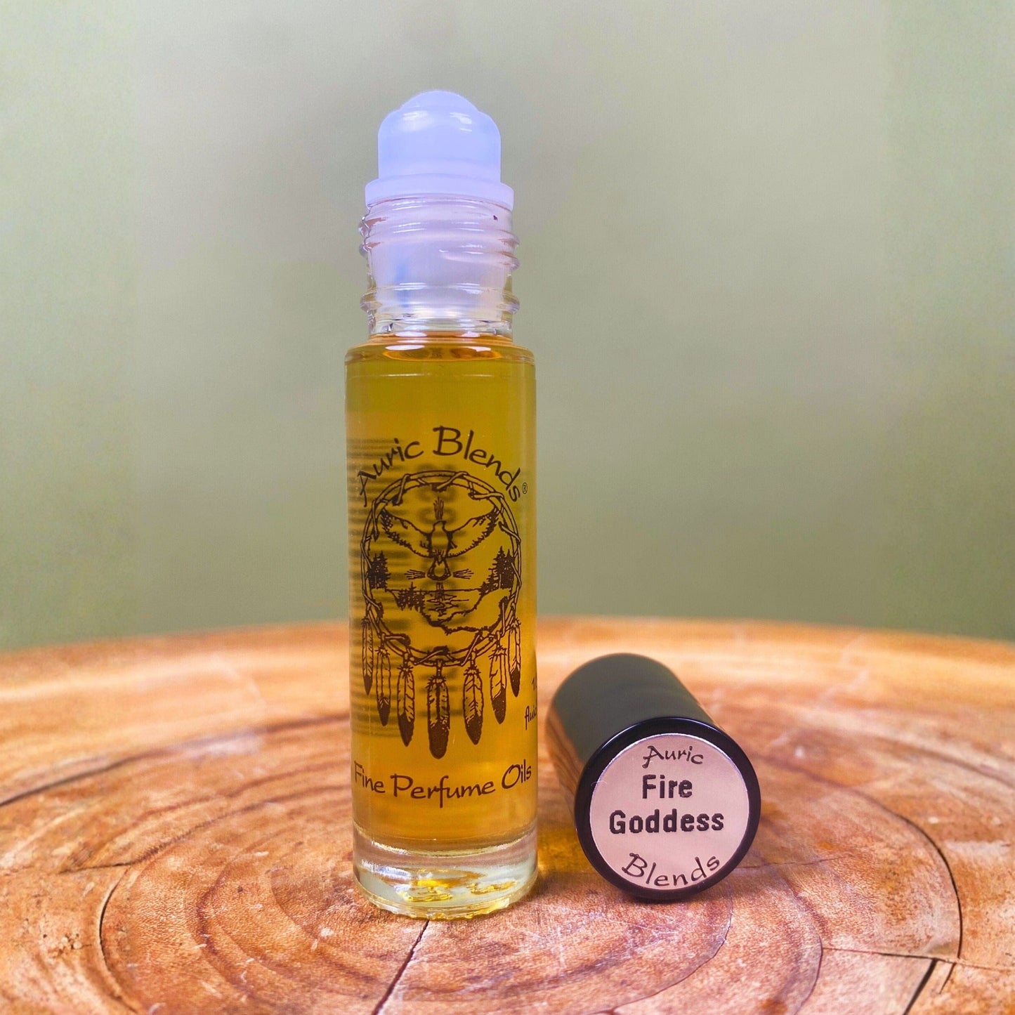 Fire Goddess Roll-On Perfume Oil – Spiced Amber & Myrrh