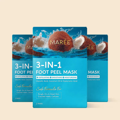 Exfoliating & Hydrating Foot Mask - Foot Peel Treatment