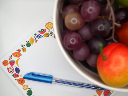 Fruit Notepad - Fresh & Fruity Notes