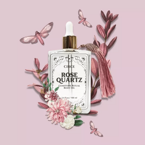 Rose Quartz Body Oil – Self-Love & Radiant Glow