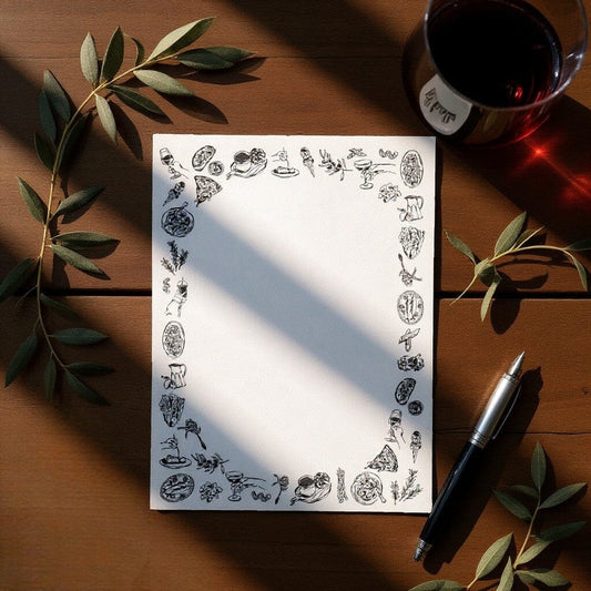 Girl Dinner Notepad - Foodie Notes