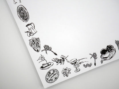 Girl Dinner Notepad - Foodie Notes