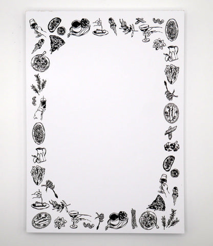 Girl Dinner Notepad - Foodie Notes