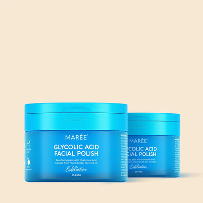 Glycolic Acid Glow Pads - Exfoliating Facial Pads