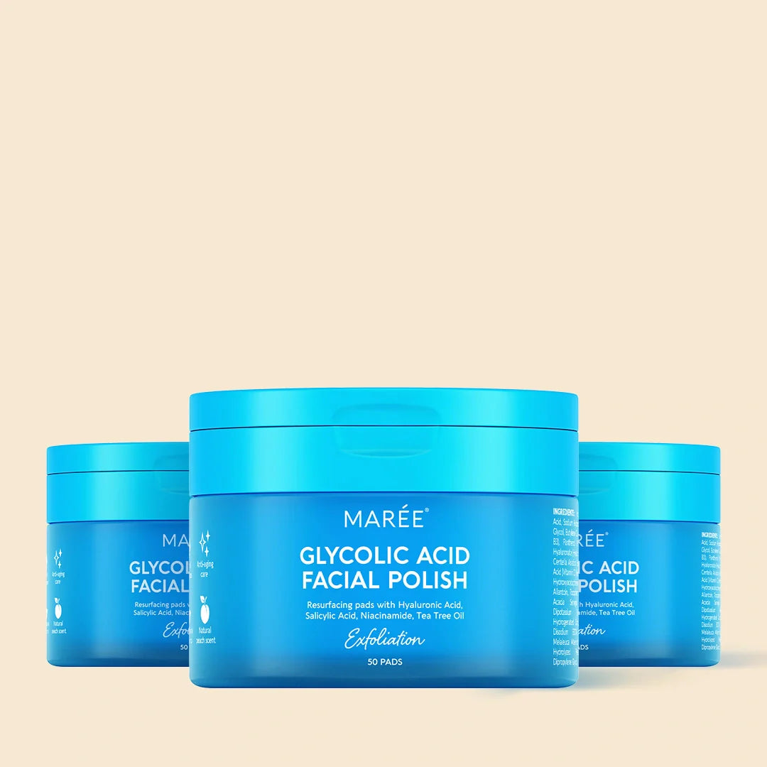 Glycolic Acid Glow Pads - Exfoliating Facial Pads