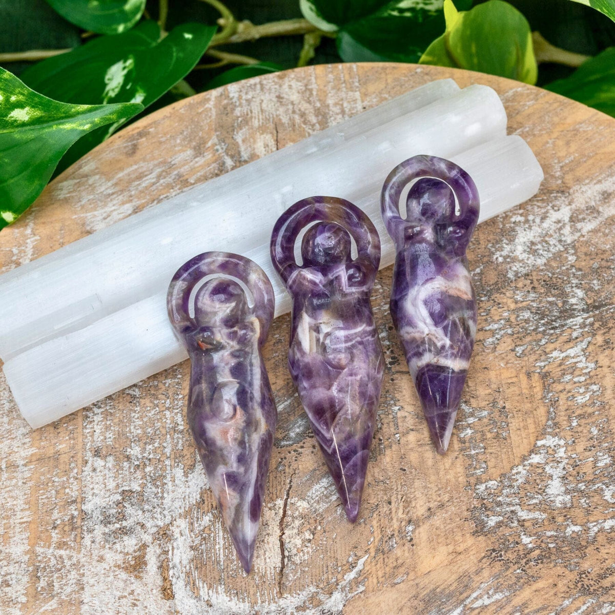 Crystal Goddess | Carved Crystal Figurine