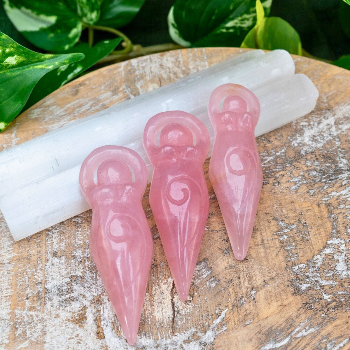 Crystal Goddess | Carved Crystal Figurine