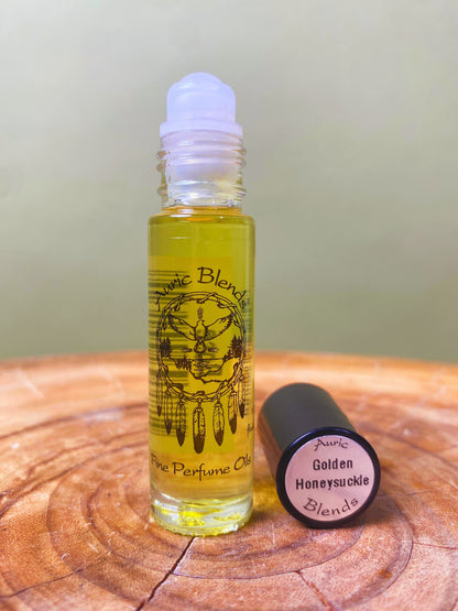Golden Honeysuckle Roll-on Perfume Oil - Creamy Floral & White Musk