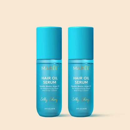 Keratin Oil Serum for Dry & Damaged Hair - Smooth & Shine Hair Serum