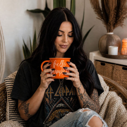 Hello Pumpkin | Cozy Fall Ceramic Mug