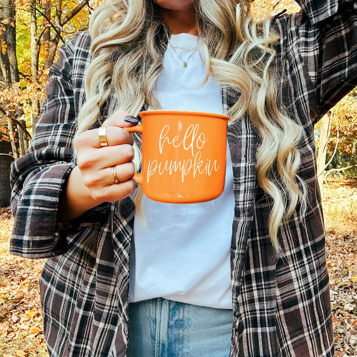 Hello Pumpkin | Cozy Fall Ceramic Mug
