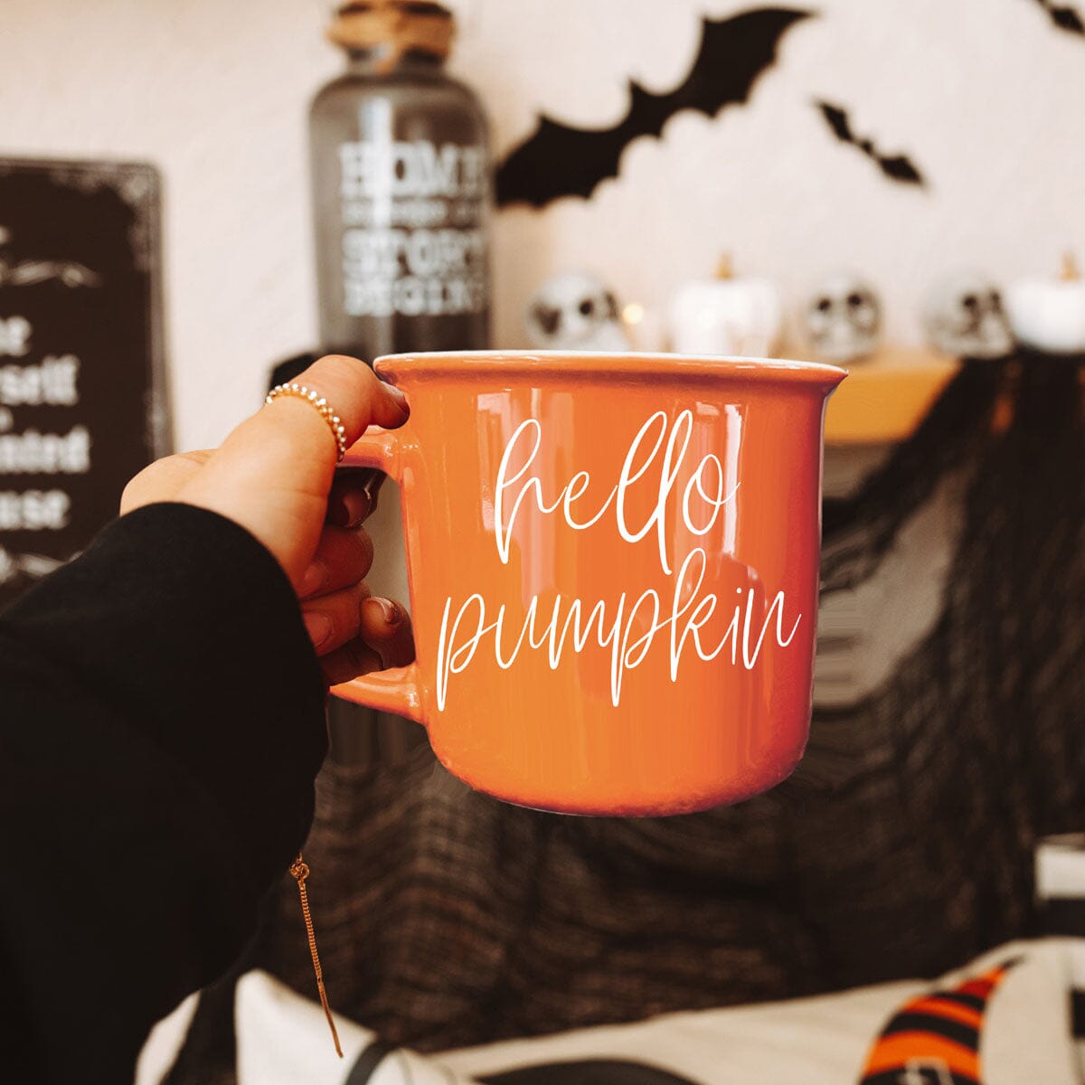 Hello Pumpkin | Cozy Fall Ceramic Mug