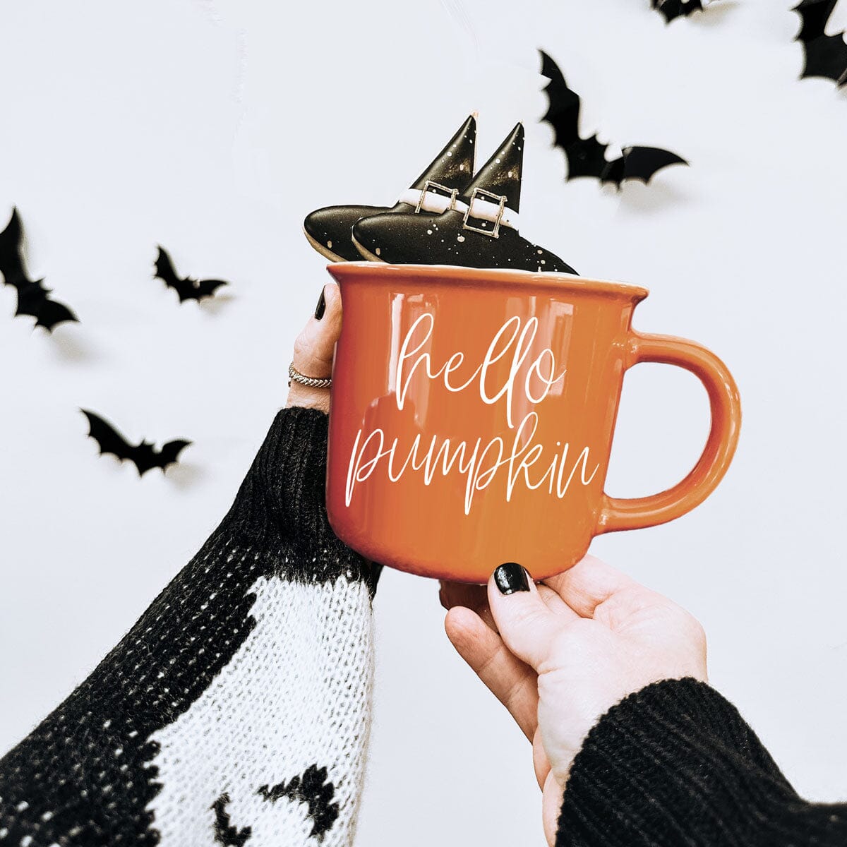 Hello Pumpkin | Cozy Fall Ceramic Mug