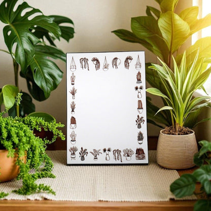 Houseplant Notepad - Plant Lover Notes