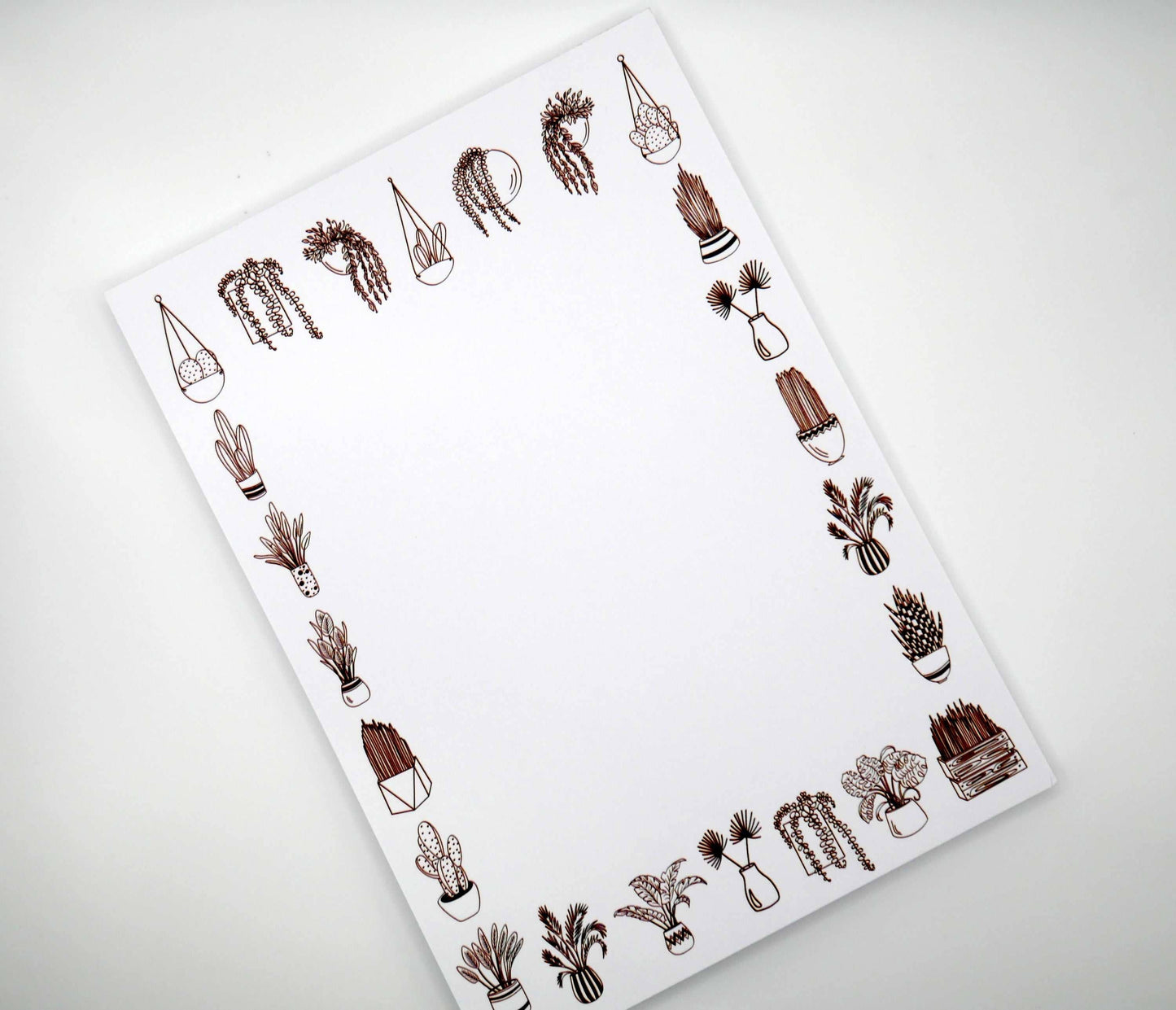 Houseplant Notepad - Plant Lover Notes