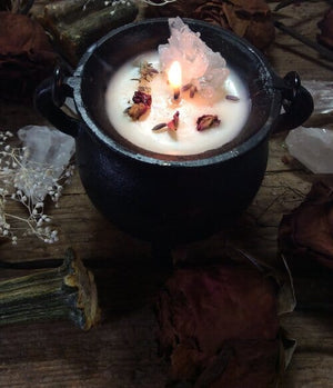 Witches' Brew Cauldron Candle