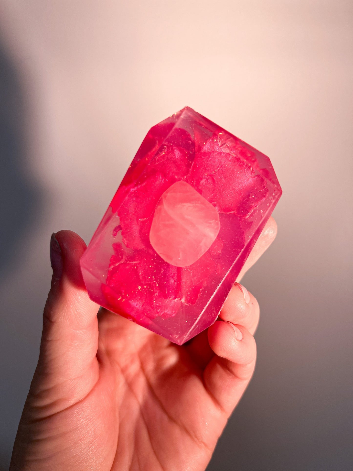 Goddess of Love Soap - Rose Quartz Ritual Bar
