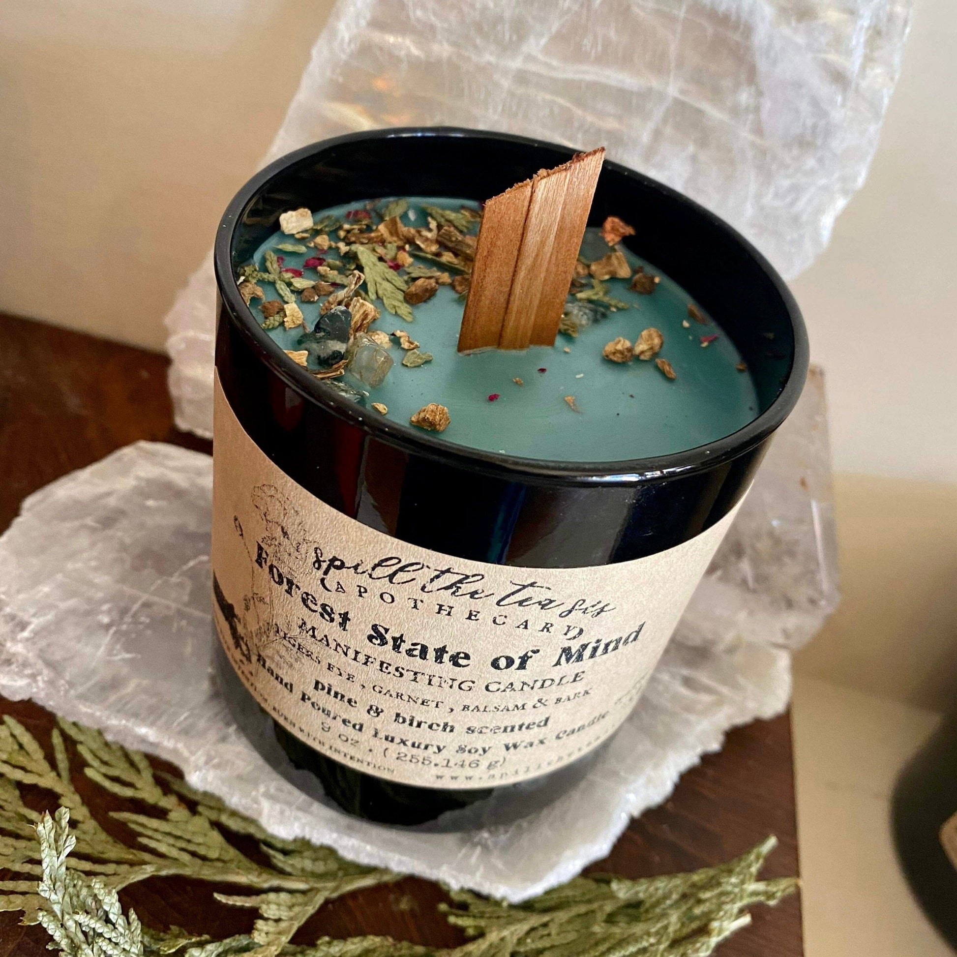 Forest State of Mind Candle | Meditation & Tranquility Soy Wax Candle - Spirit Nest