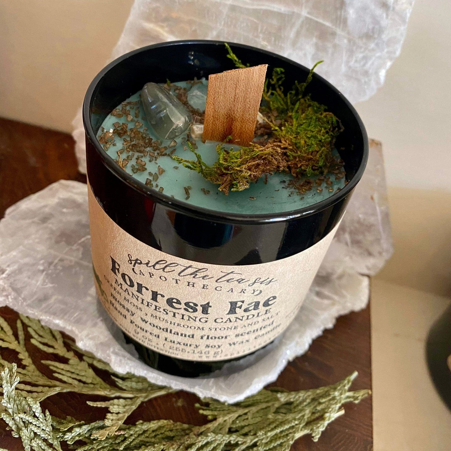 Forest Fae Candle | Fairy Magic & Woodland Intention Soy Wax Candle - Spirit Nest