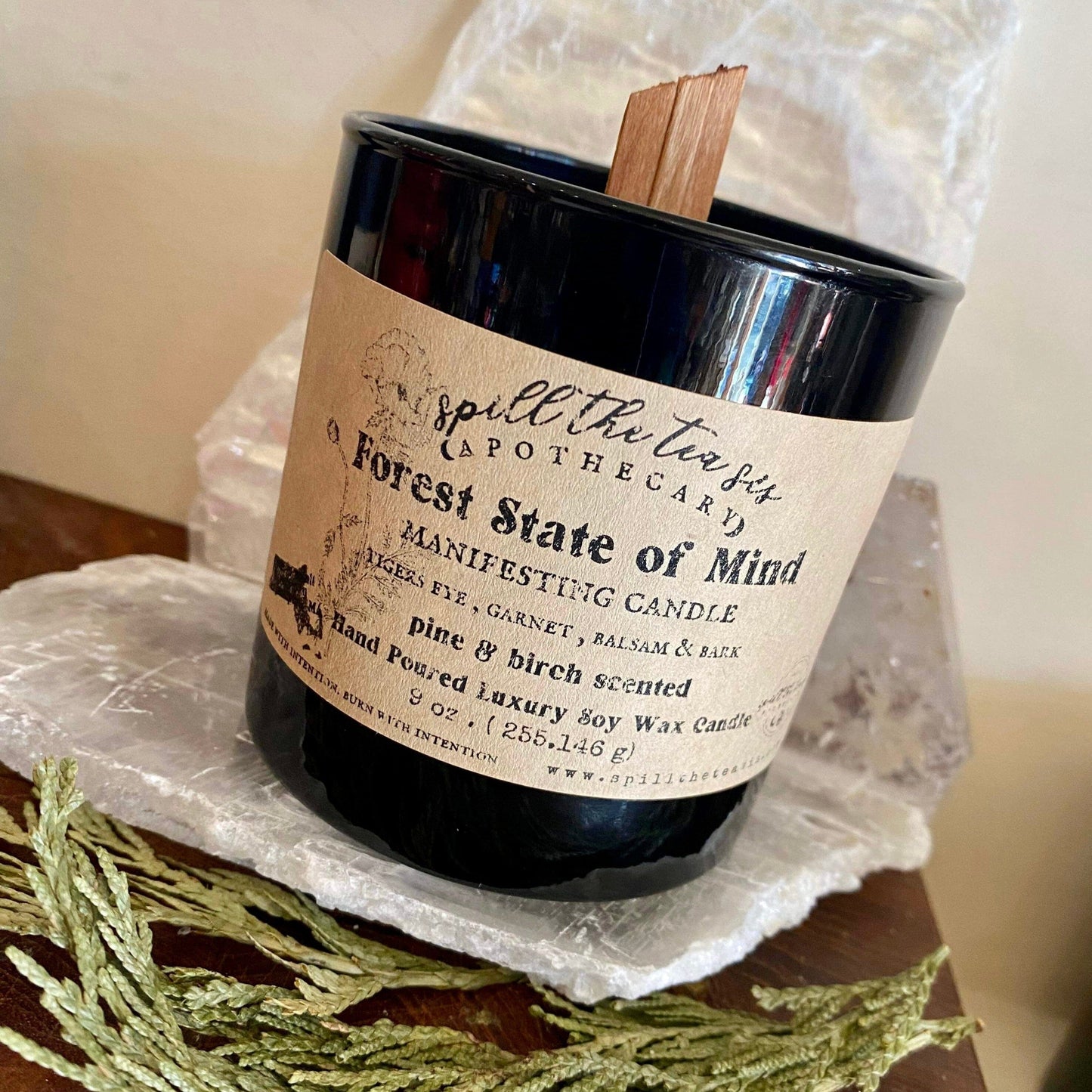 Forest State of Mind Candle | Meditation & Tranquility Soy Wax Candle - Spirit Nest