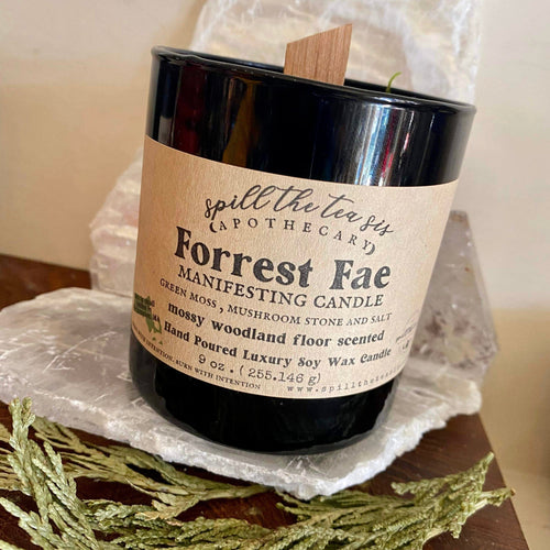Forest Fae Candle | Fairy Magic & Woodland Intention Soy Wax Candle - Spirit Nest