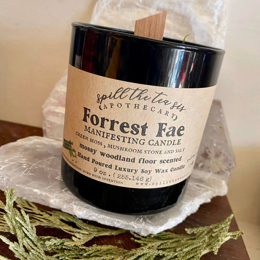Forest Fae Candle | Fairy Magic & Woodland Intention Soy Wax Candle - Spirit Nest