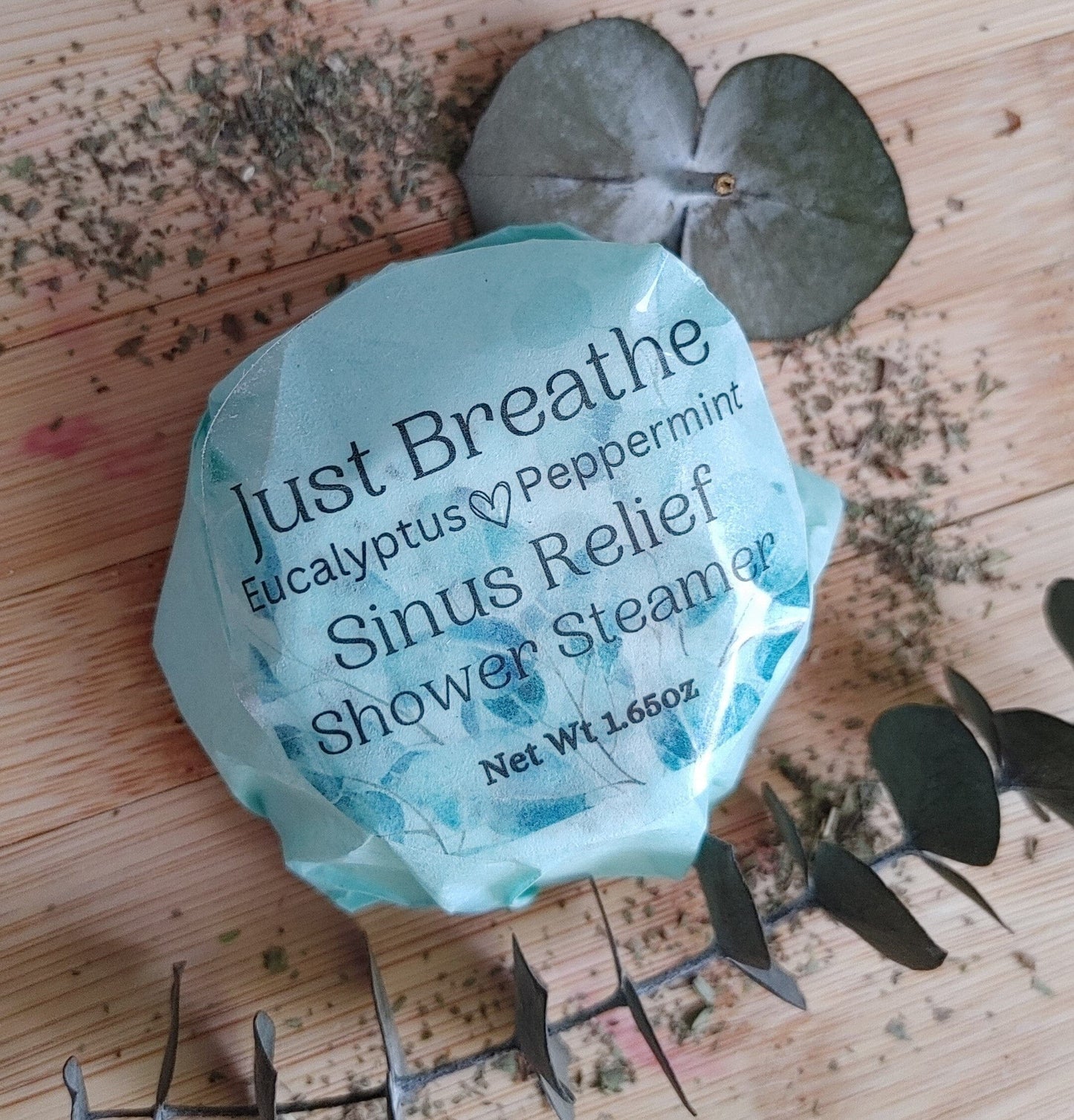 Just Breathe Shower Steamers – Eucalyptus & Peppermint
