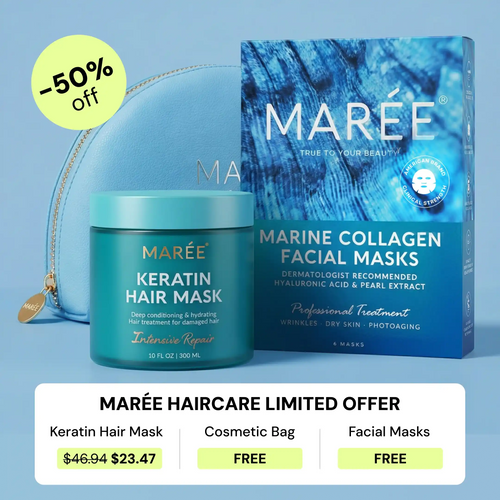 Keratin Mask for Damaged Hair - Deep Repair & Frizz Control Treatment