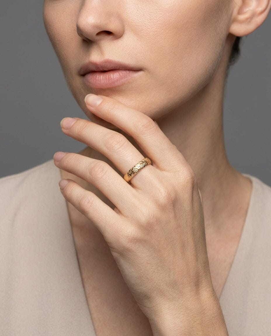 Blossom Floral Ring | Adjustable Botanical Band