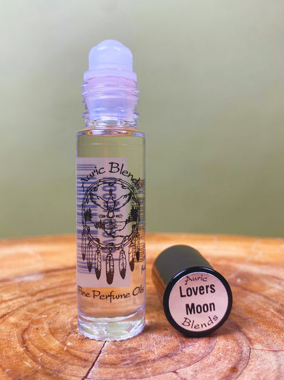 Lovers Moon Roll-On Perfume Oil – Romantic Florals & Sandalwood