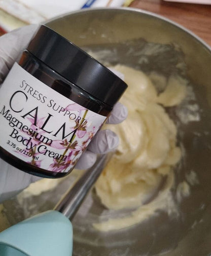 Calm Magnesium Body Cream – Anxiety & Stress Support - Spirit Nest