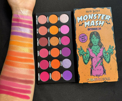Monster Mash Eyeshadow Palette – Spooky Party Glam - Spirit Nest