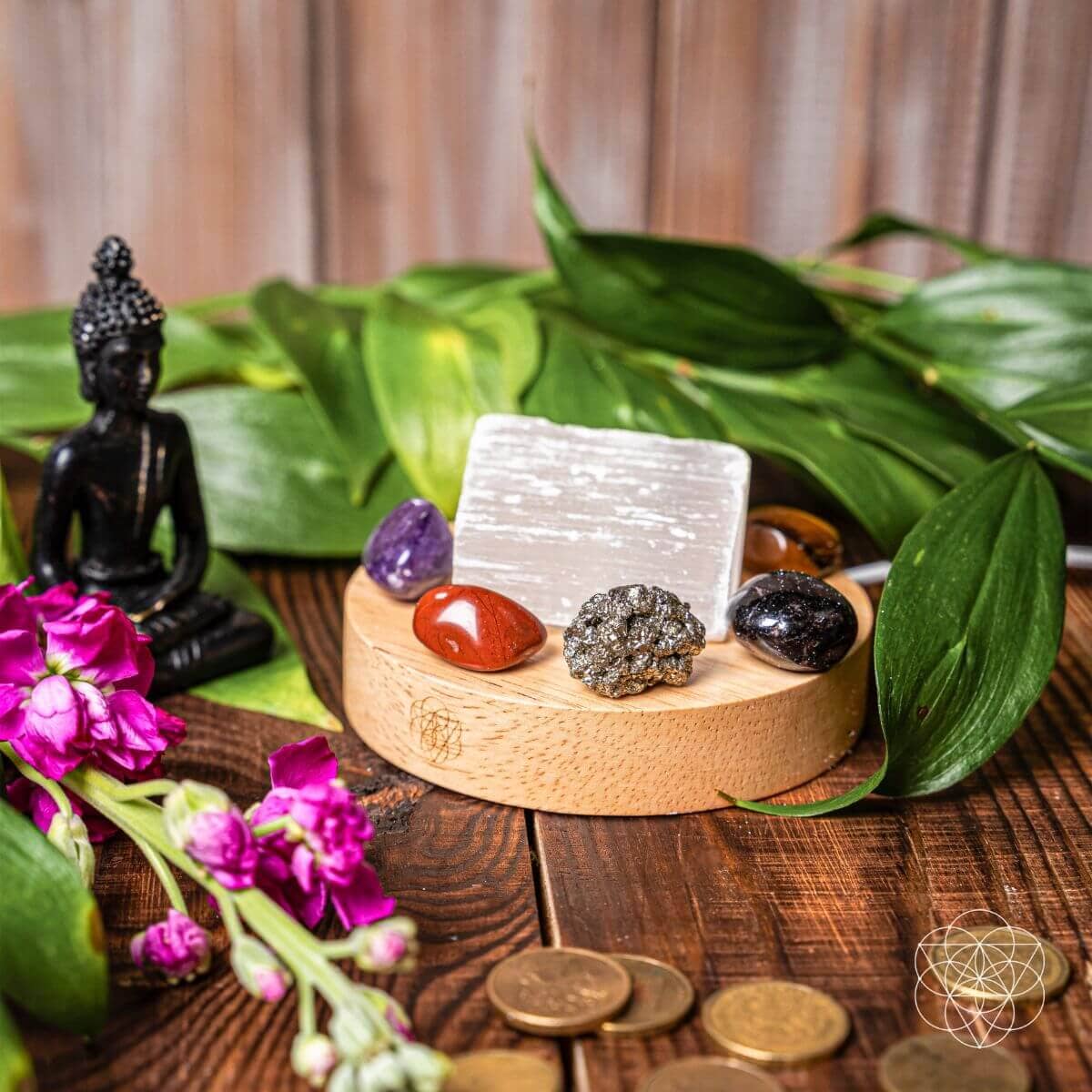 Money-Magnet Lamp – Crystal Light for Abundance & Focus - Spirit Nest