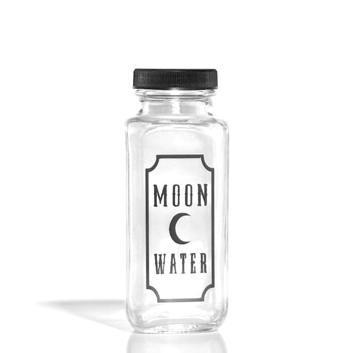Moon Water Charging Glass Jar | Lunar Ritual Vessel