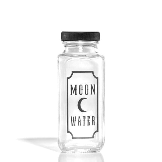 Moon Water Charging Glass Jar | Lunar Ritual Vessel