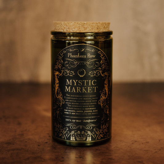 Mystic Market Candle – Incense-Inspired Soy Candle - Spirit Nest