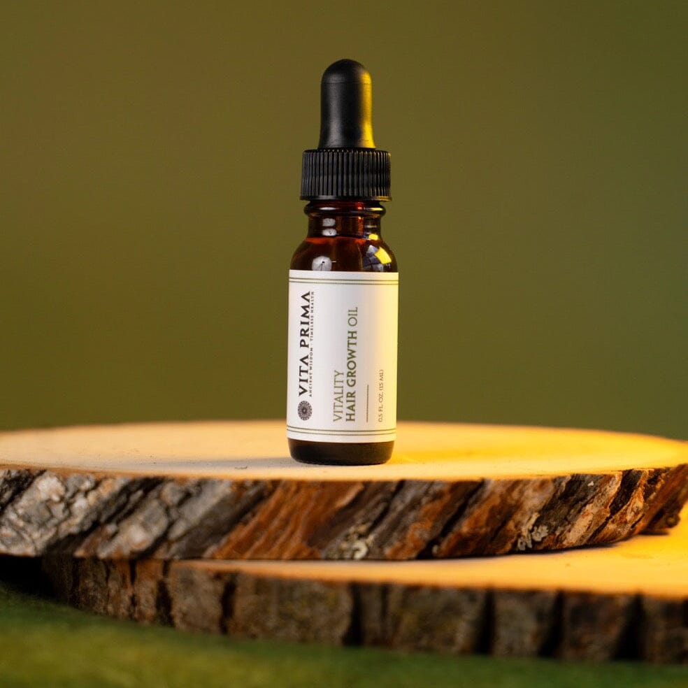 Vitality Hair Growth Oil – Organic Rosemary Scalp & Hair Elixir