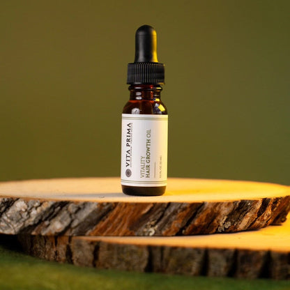 Vitality Hair Growth Oil – Organic Rosemary Scalp & Hair Elixir