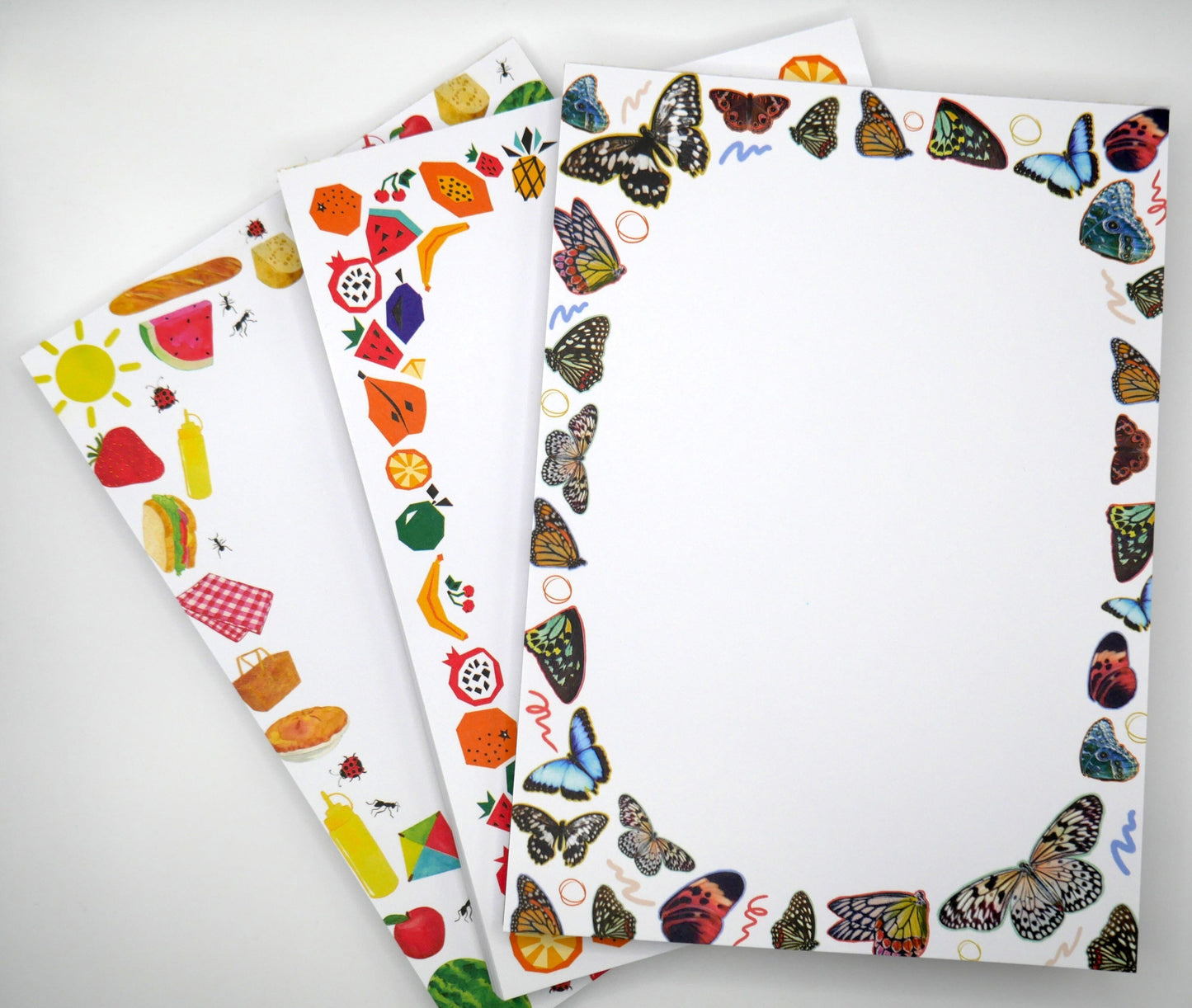 Butterfly & Moth Notepad – Whimsical Notes