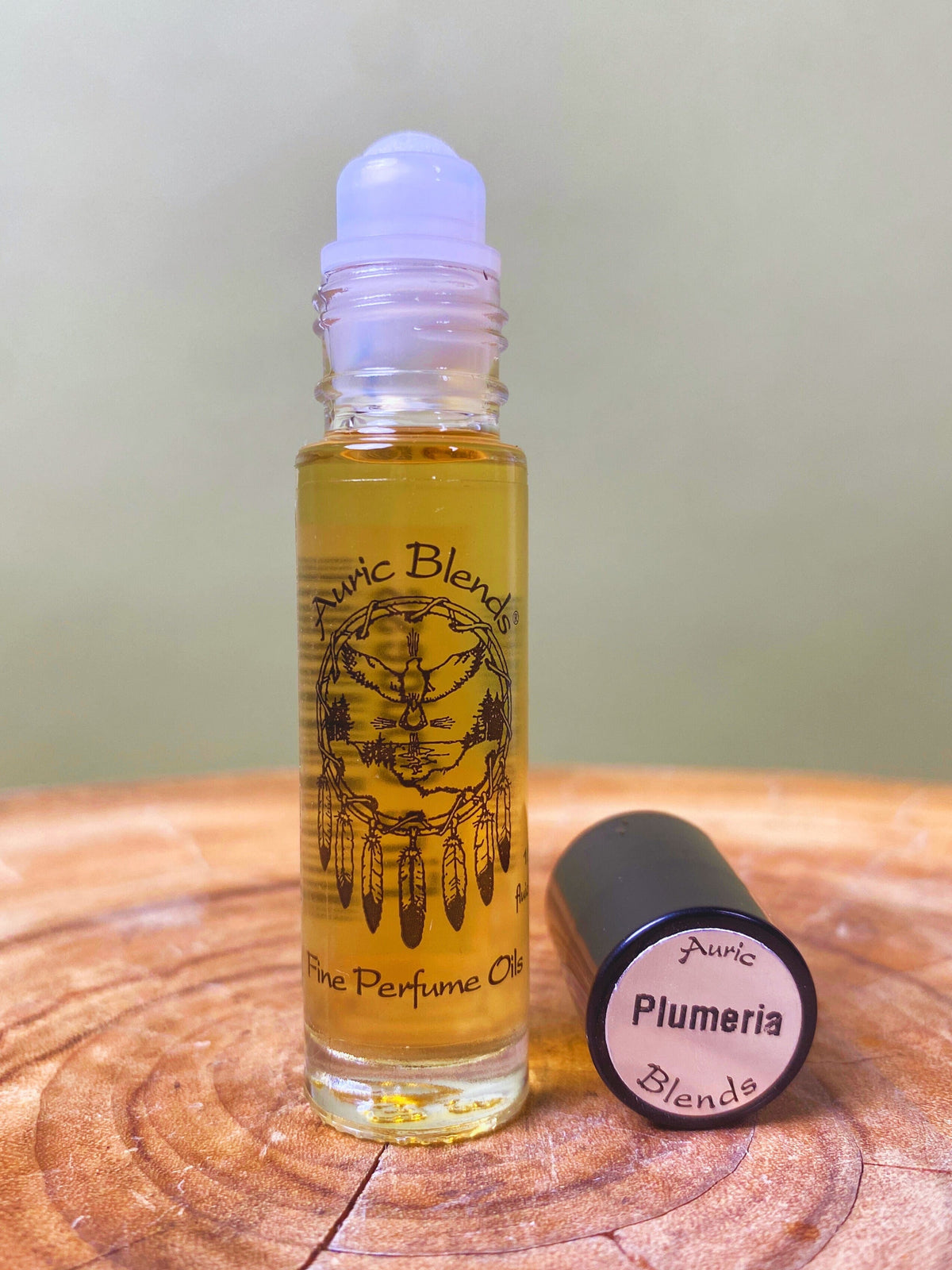Plumeria Roll-on Perfume Oil - White Musk & Tropical Florals