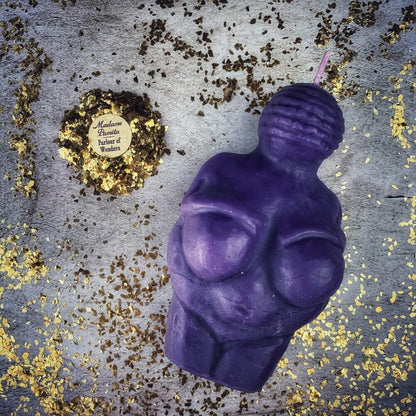 Goddess of Willendorf Candle Spell Kit - Feminine Power & Fertility Magic