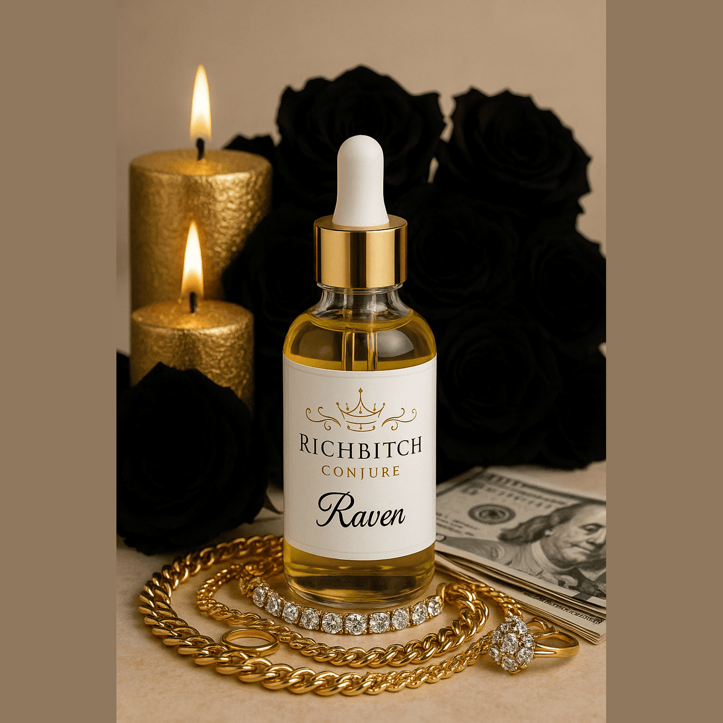 Raven Ritual Oil | Intuition & Reflection Ritual Oil