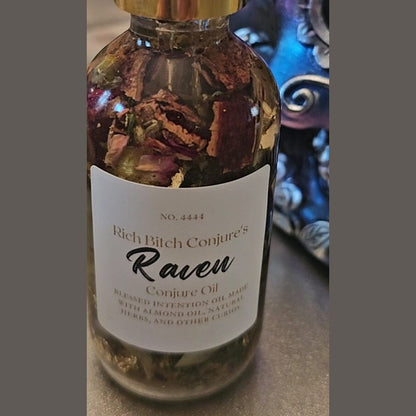 Raven Ritual Oil | Intuition & Reflection Ritual Oil