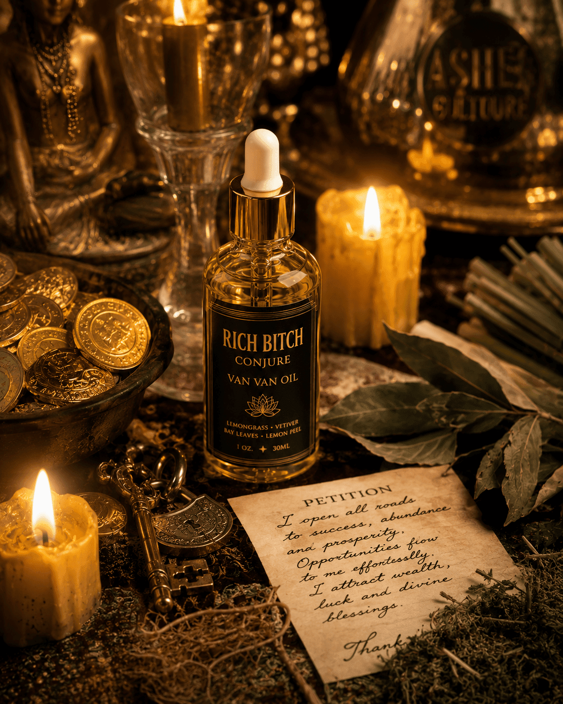Exclusive Van Van Ritual Oil | New Beginnings & Cleansing Ritual Oil
