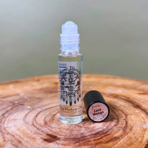 Coco Mango Perfume Roll-On - Tropical Coconut & Mango Fragrance
