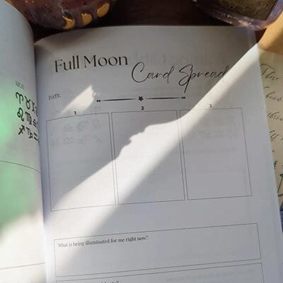 Soul Care Moon Journal – Manifest with Lunar Cycles - Spirit Nest