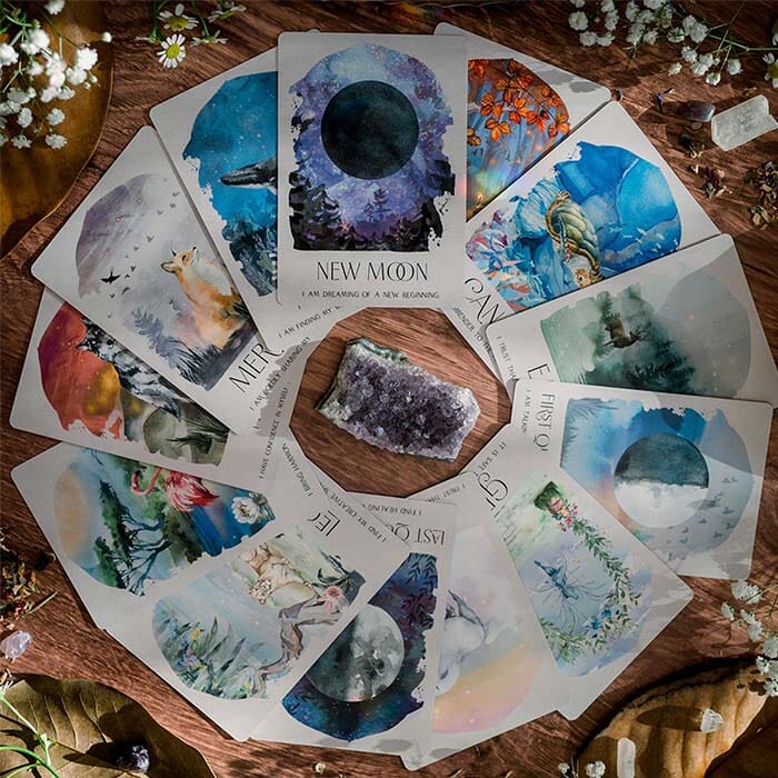 Soul Care Oracle Deck – Celestial Guidance for Daily Insight - Spirit Nest