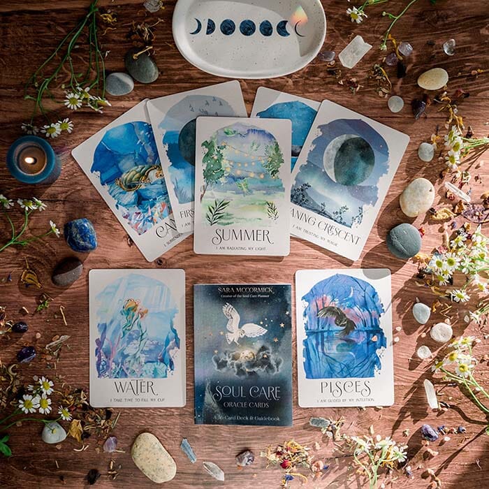 Soul Care Oracle Deck – Celestial Guidance for Daily Insight - Spirit Nest