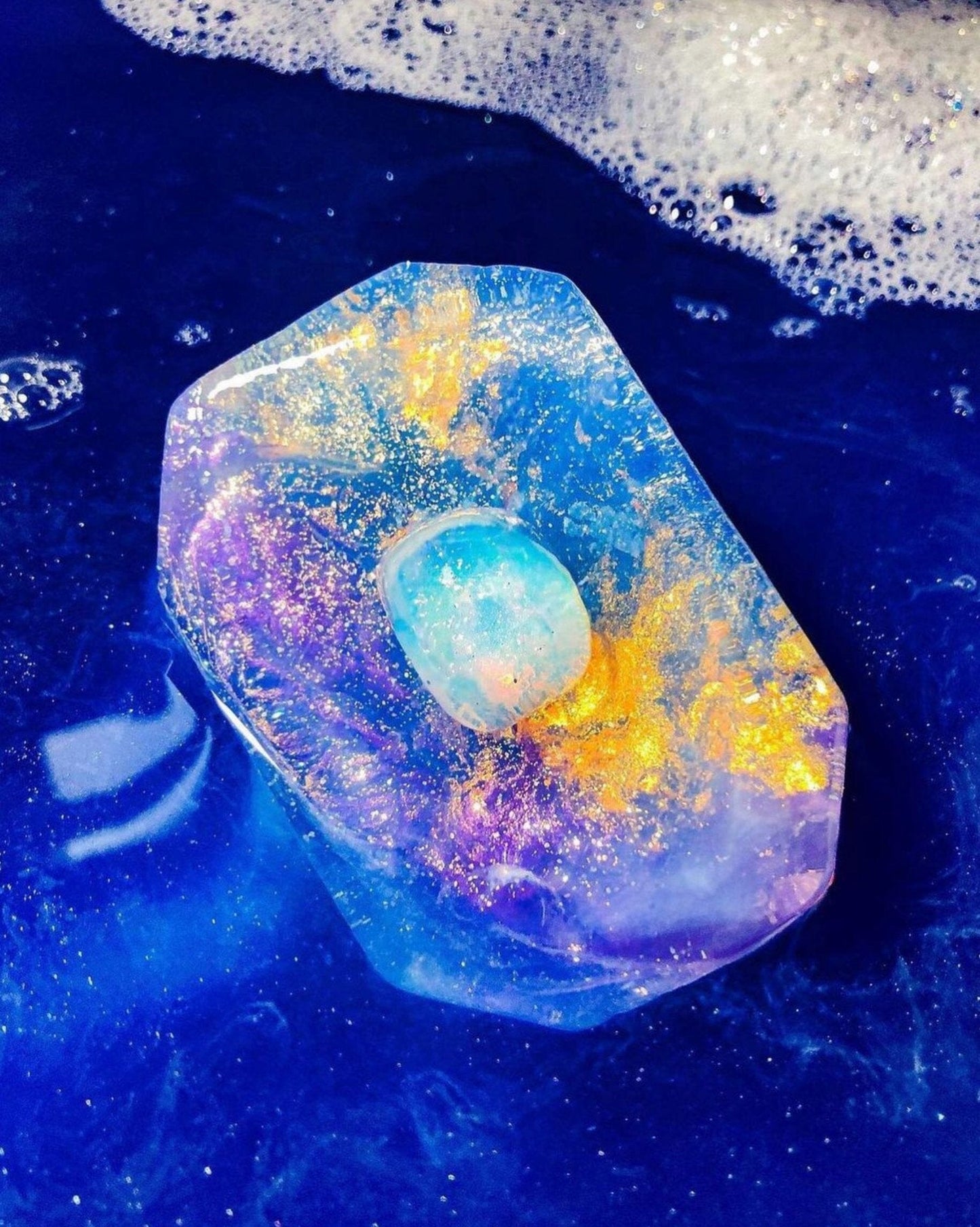 Spirit of Eternity Soap - Opalite Crystal-Infused Ritual Bar